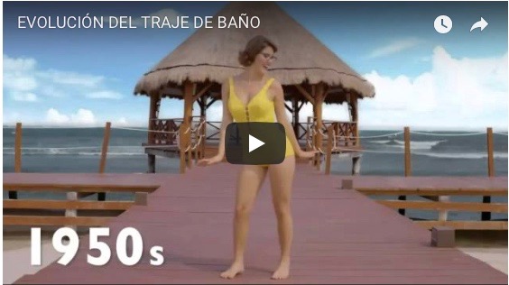 Viral100 De Video MujerIberopost Bañador Del Años Evolución uT3KJ5lF1c